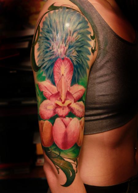 Tattoos - Haley's Flowers - 91944